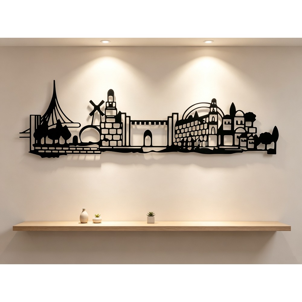 Wall Art - ديكور جداري معدني من CIFBUY بتصميم