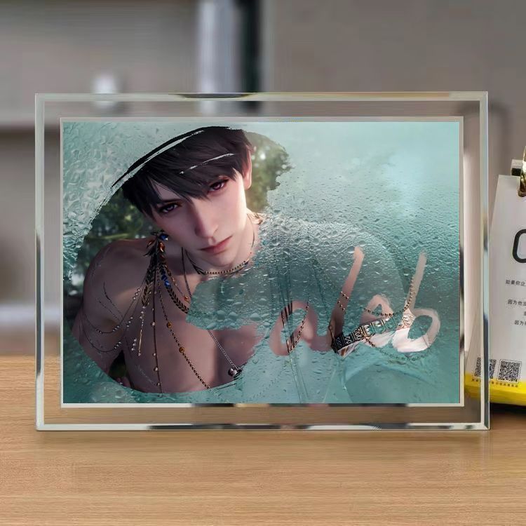 إطار صور زجاجي كريستالي بتصميم - مراجعة Picture Frame وسعره
