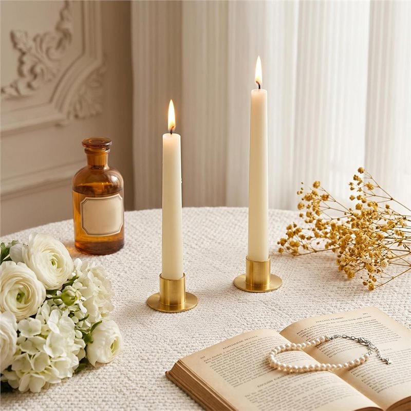حاملات شموع مخروطية الشكل، طقم - مراجعة Candle Holder Decor وسعره